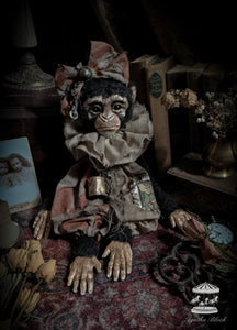 13.7" Old Circus Monkey
