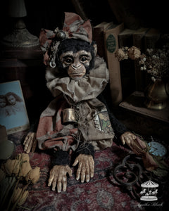 13.7" Old Circus Monkey