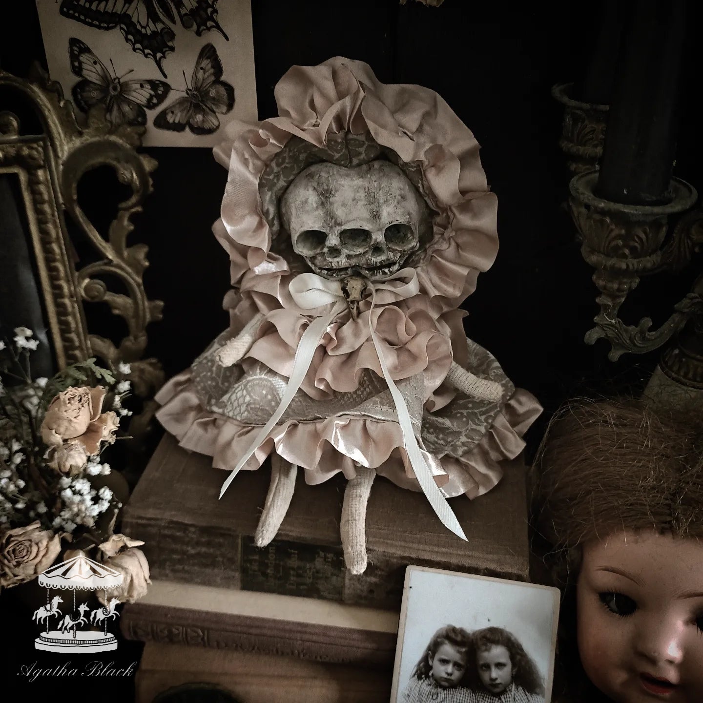 9.8" Siam Twin Skeleton