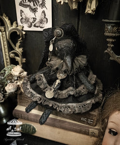 9.5" Mourning Raven