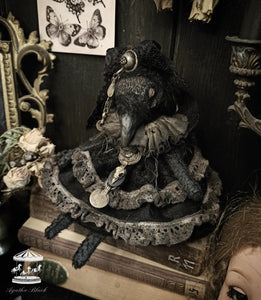 9.5" Mourning Raven