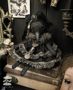 9.5" Mourning Raven