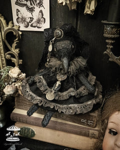 9.5" Mourning Raven
