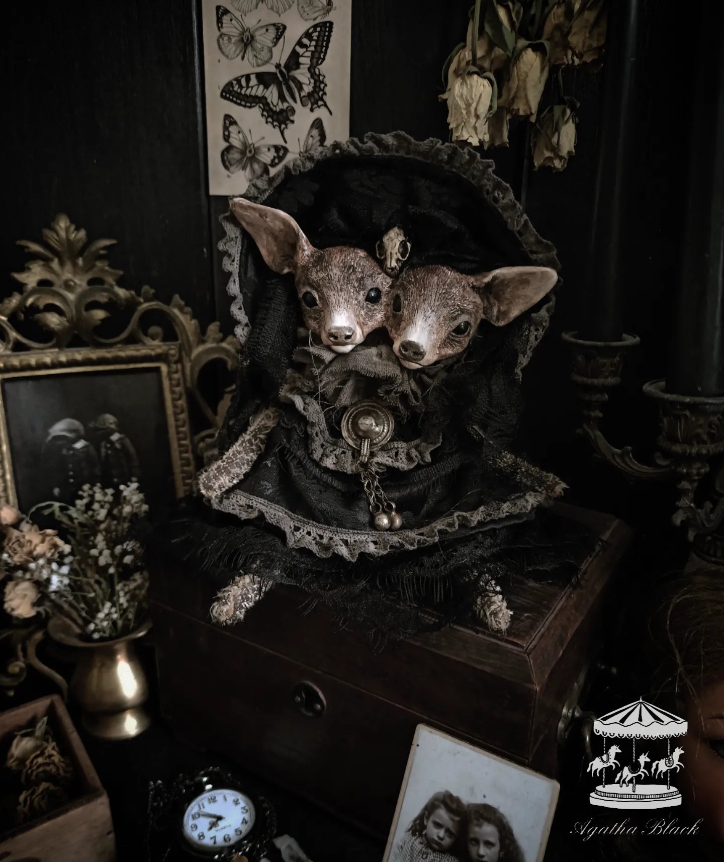 11.6" Mourning Siam Deer