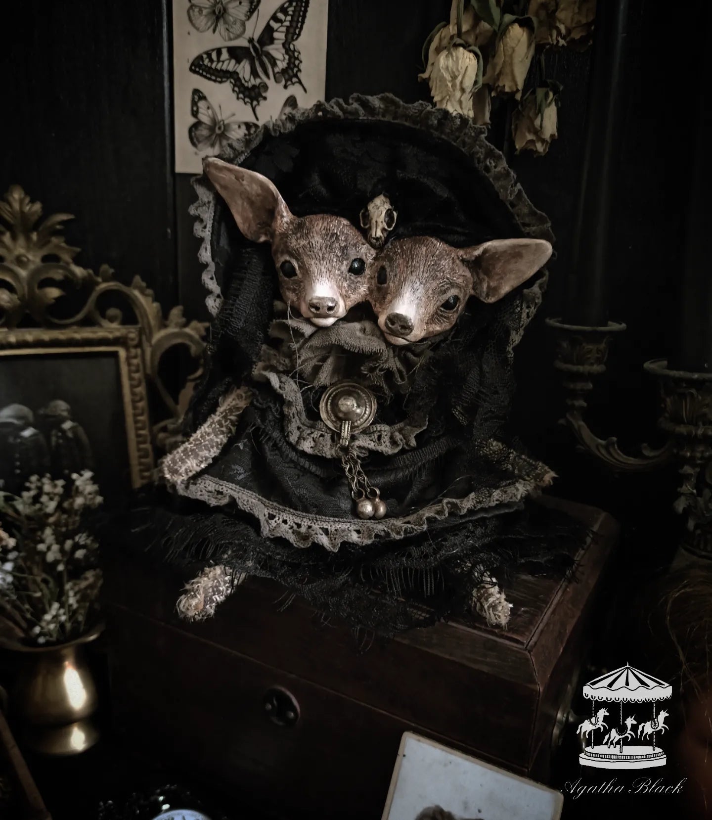 11.6" Mourning Siam Deer