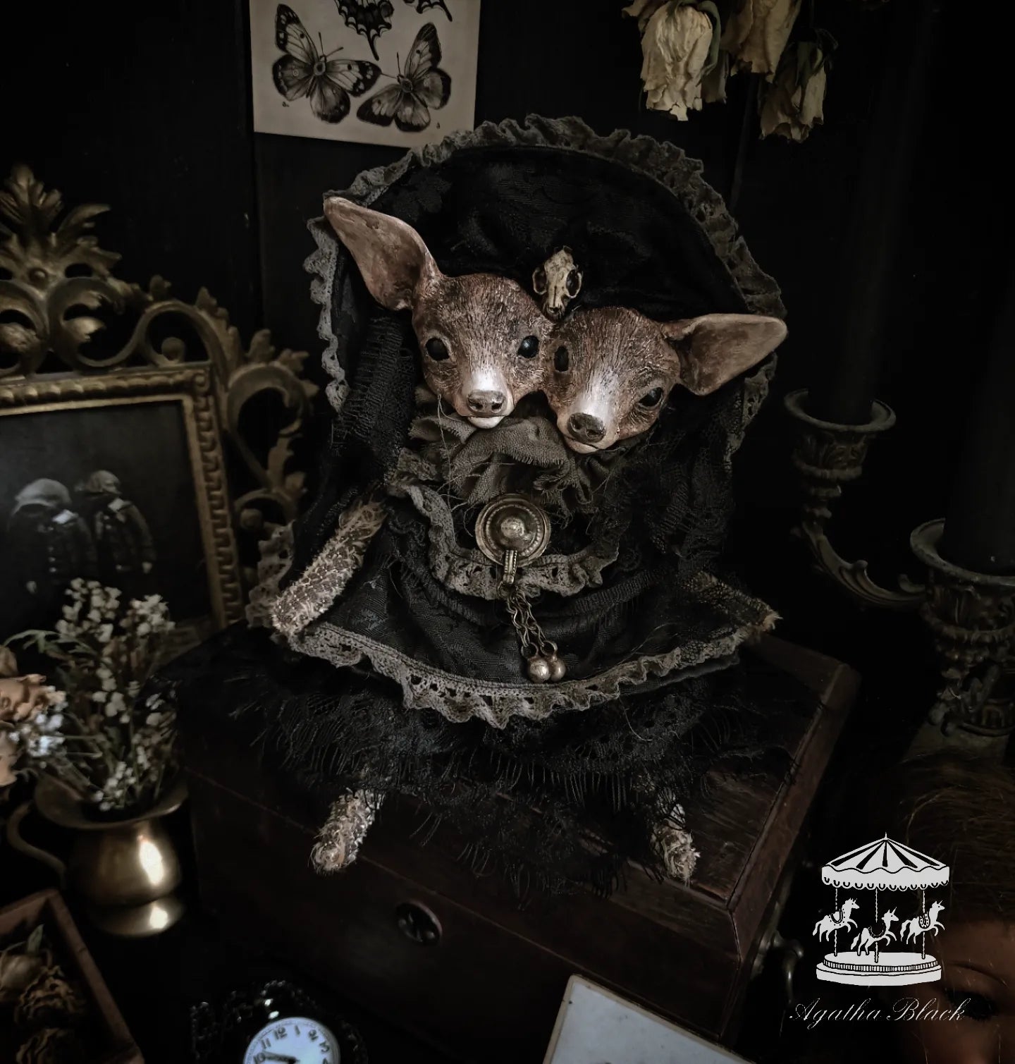 11.6" Mourning Siam Deer