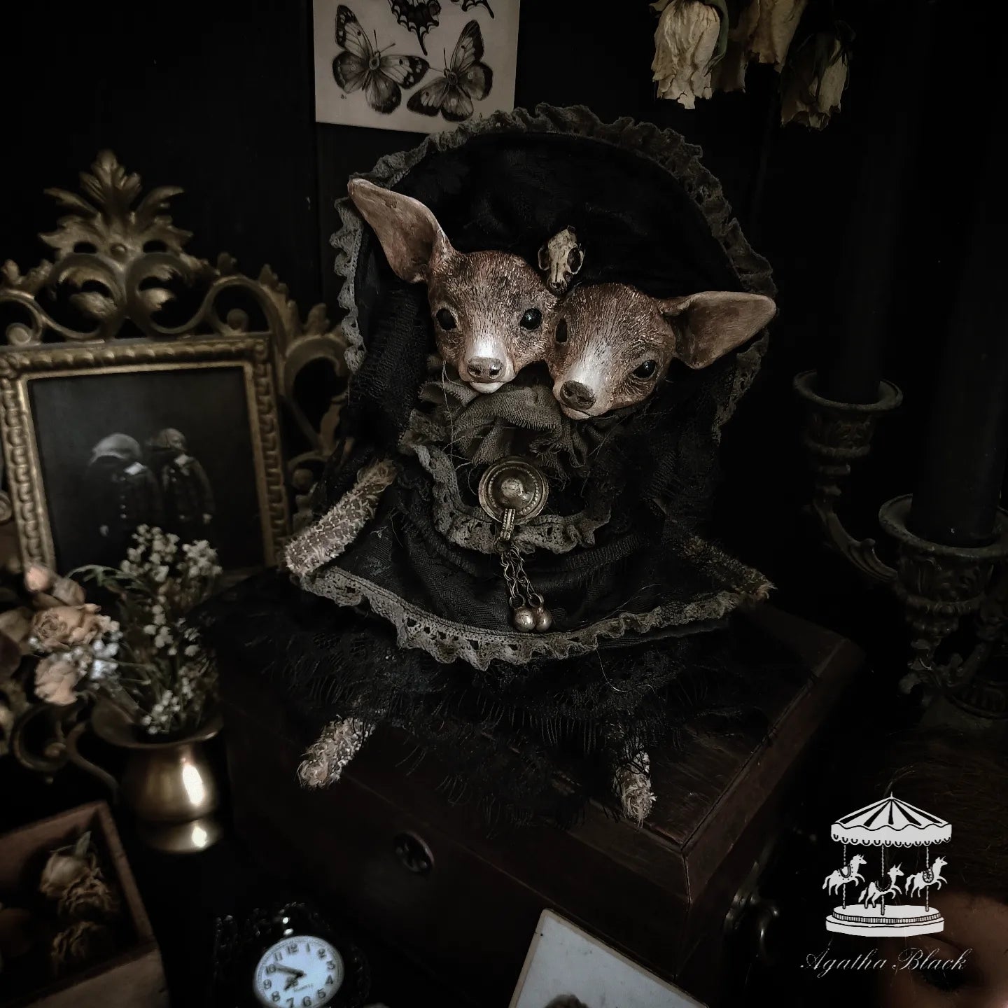 11.6" Mourning Siam Deer