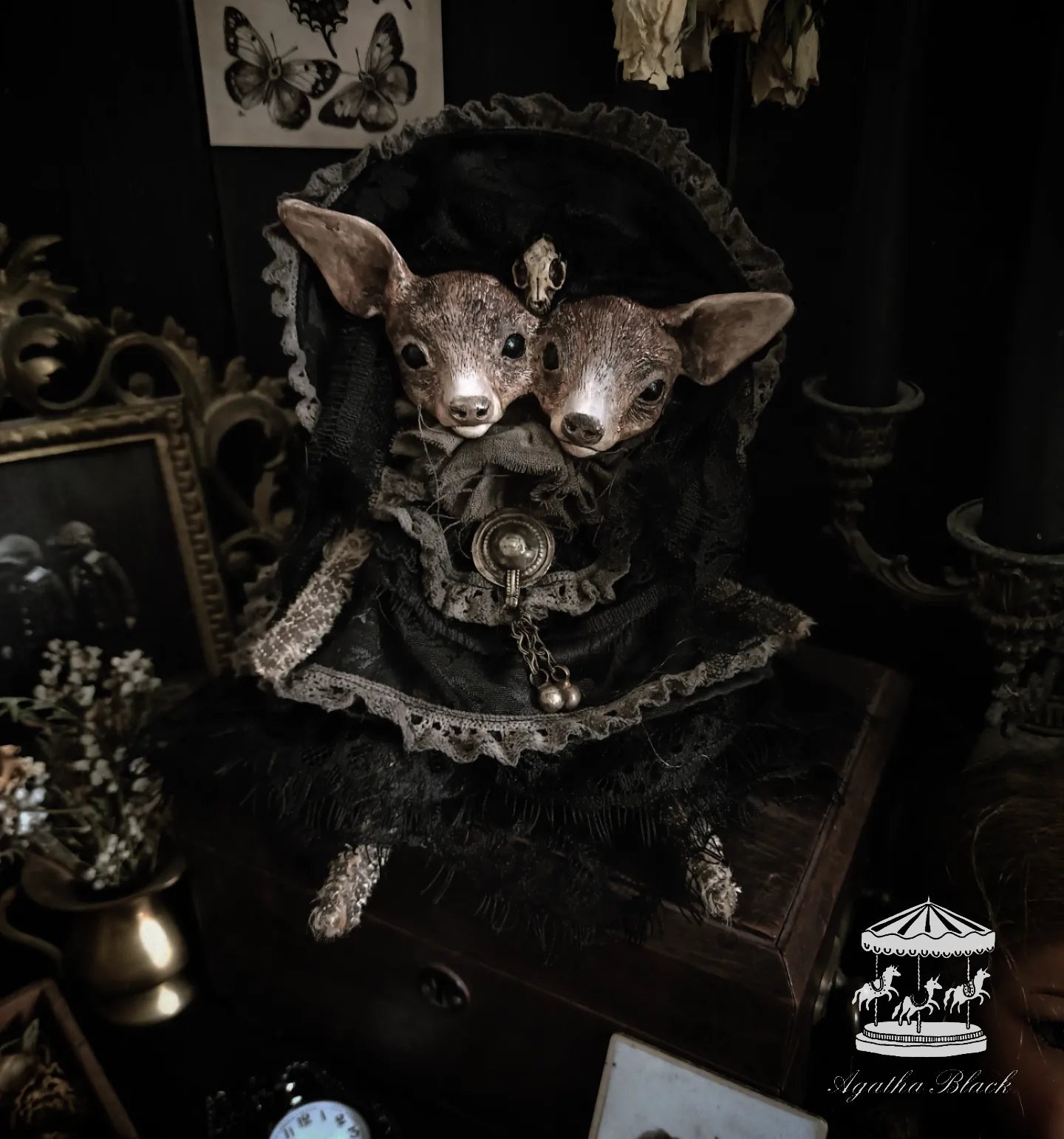 11.6" Mourning Siam Deer