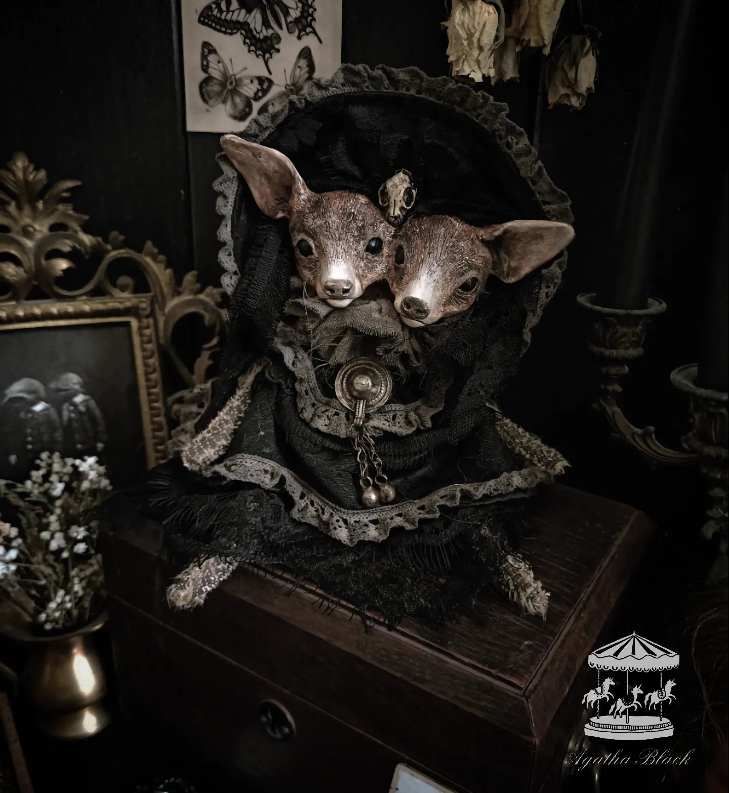11.6" Mourning Siam Deer