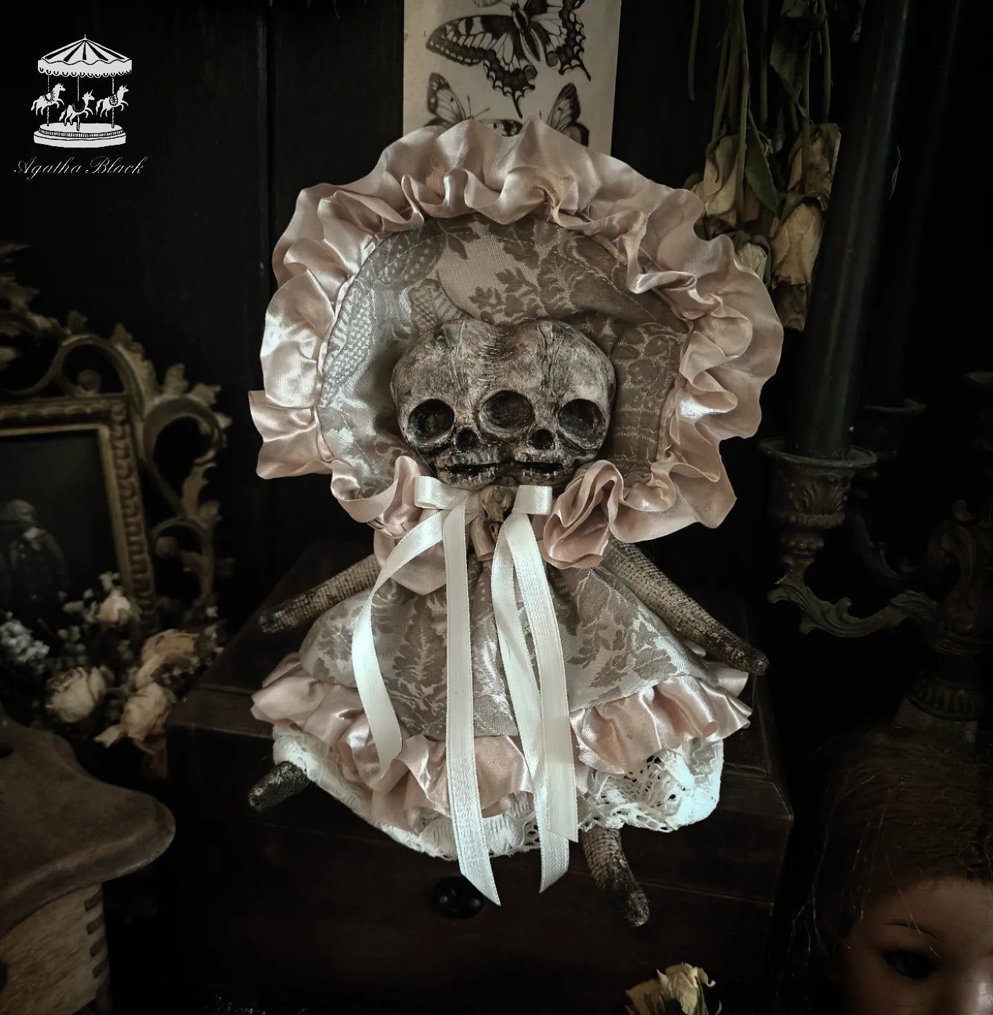 11.4" Siam Twin Skeleton