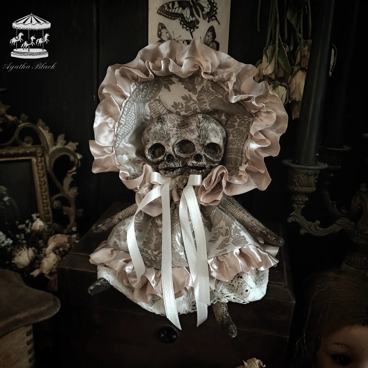 11.4" Siam Twin Skeleton