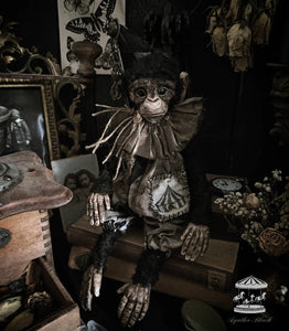 13" Old Circus Monkey