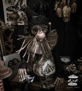 13" Old Circus Monkey