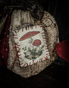 10.6" Fly Agaric Hedgehog