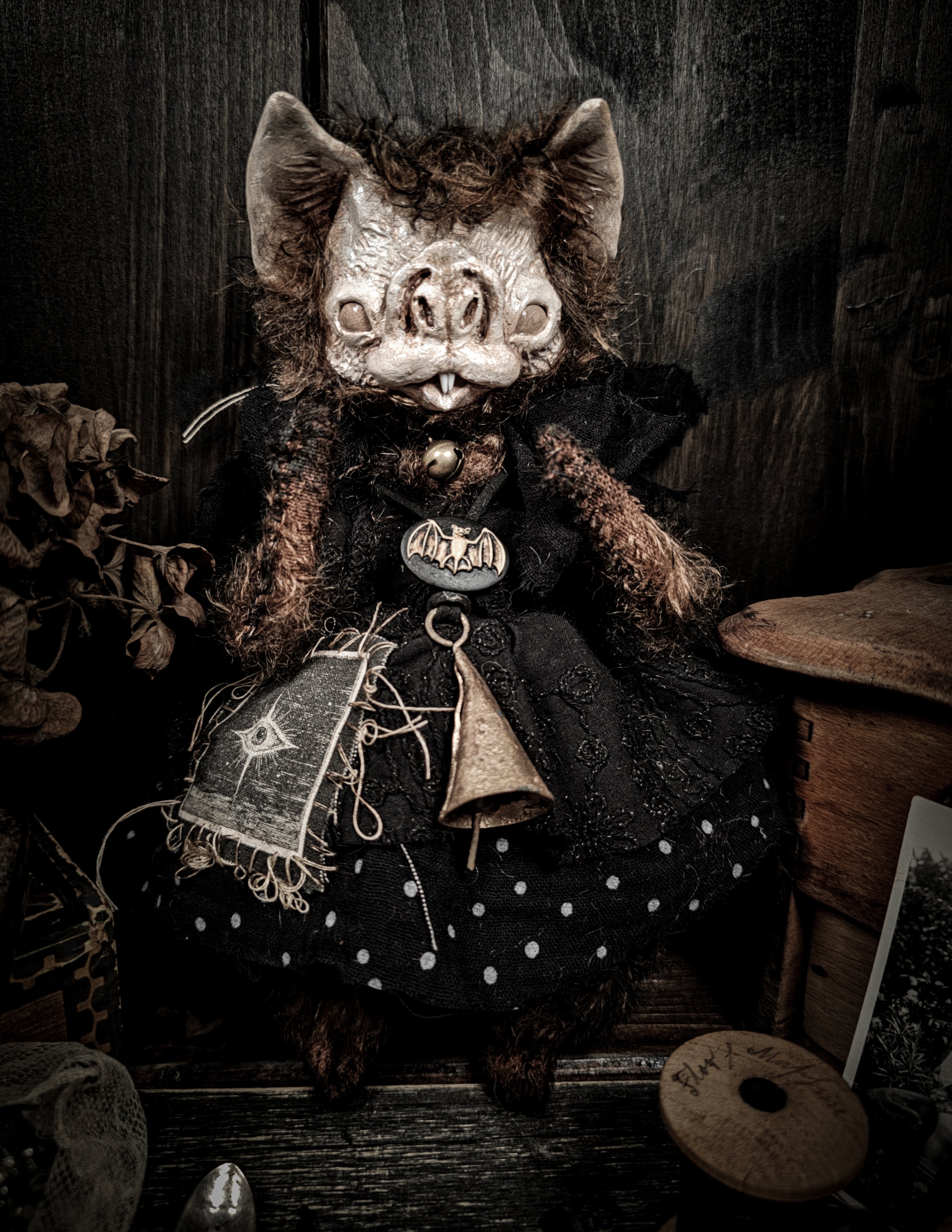 9" Brown Bat