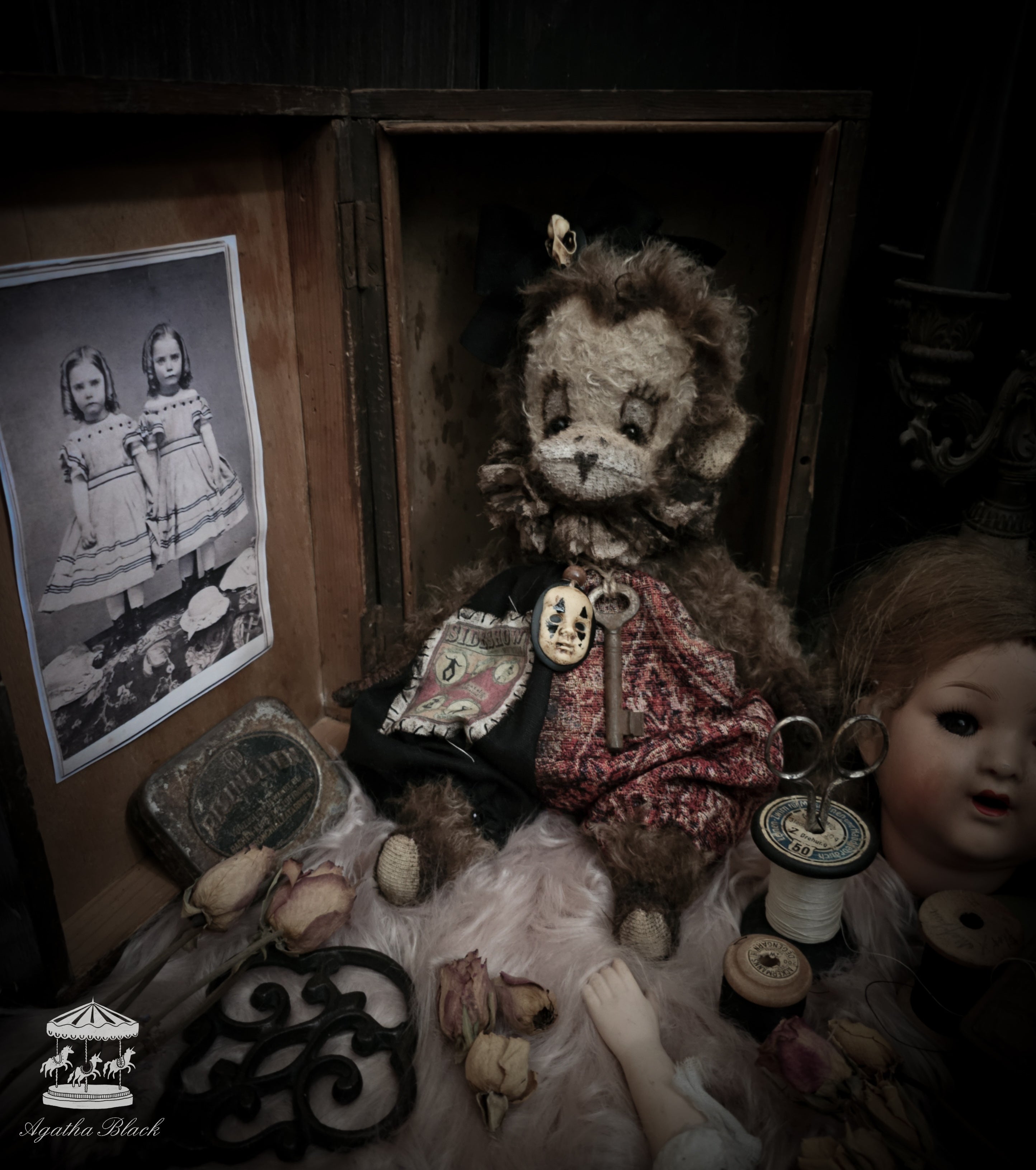 13.7" Clown Monkey