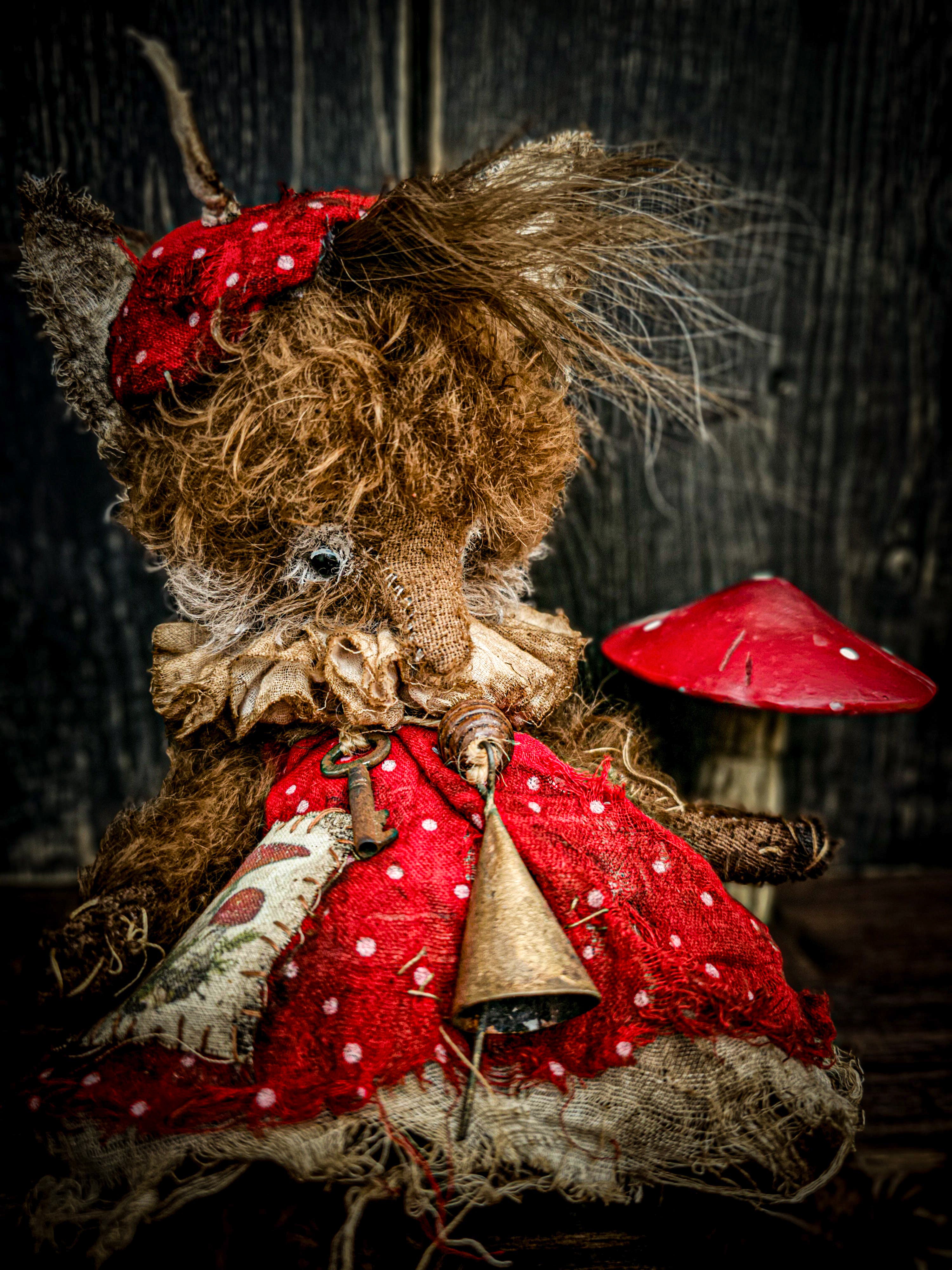 10.6" Fly Agaric Fox