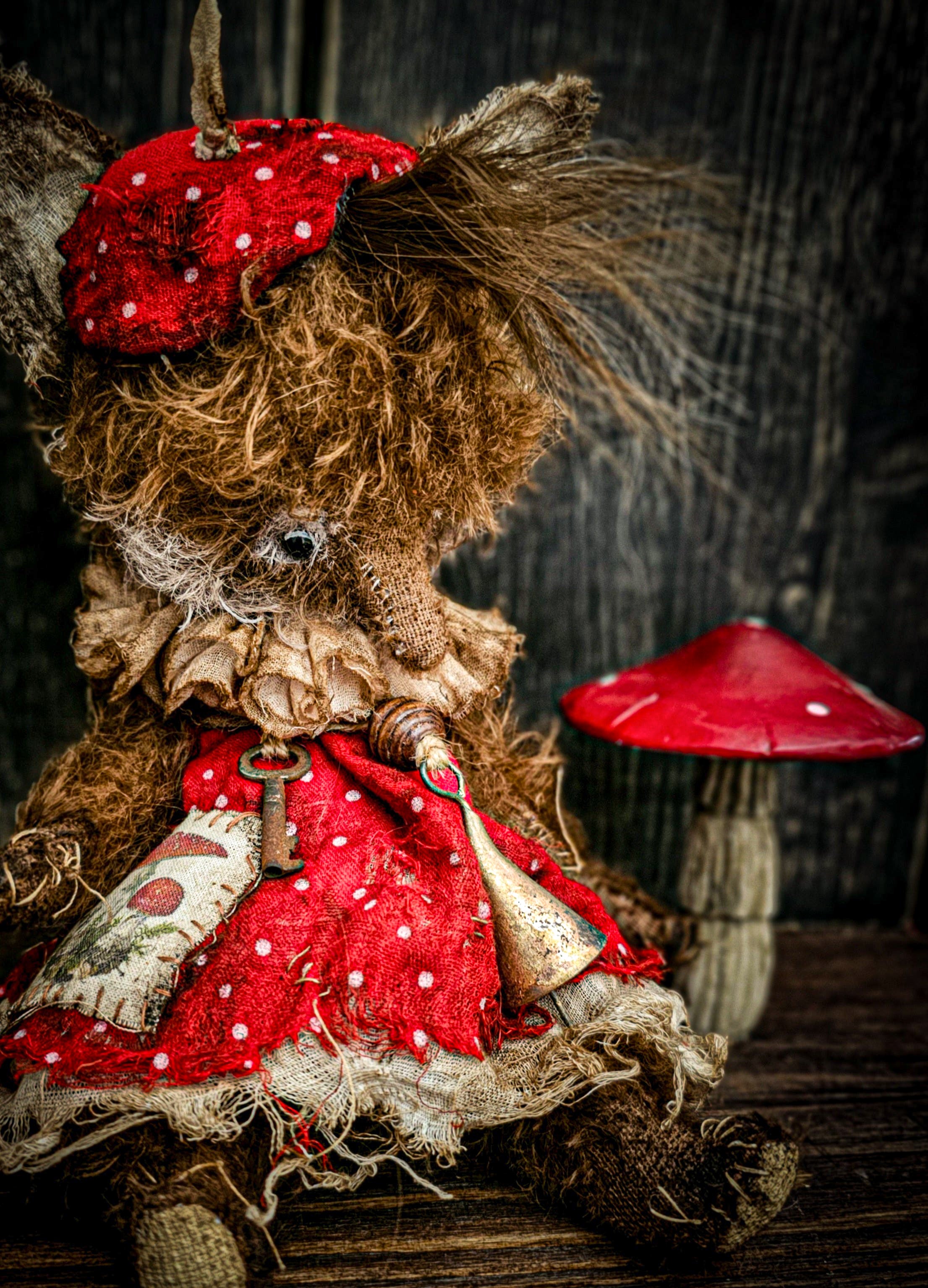 10.6" Fly Agaric Fox