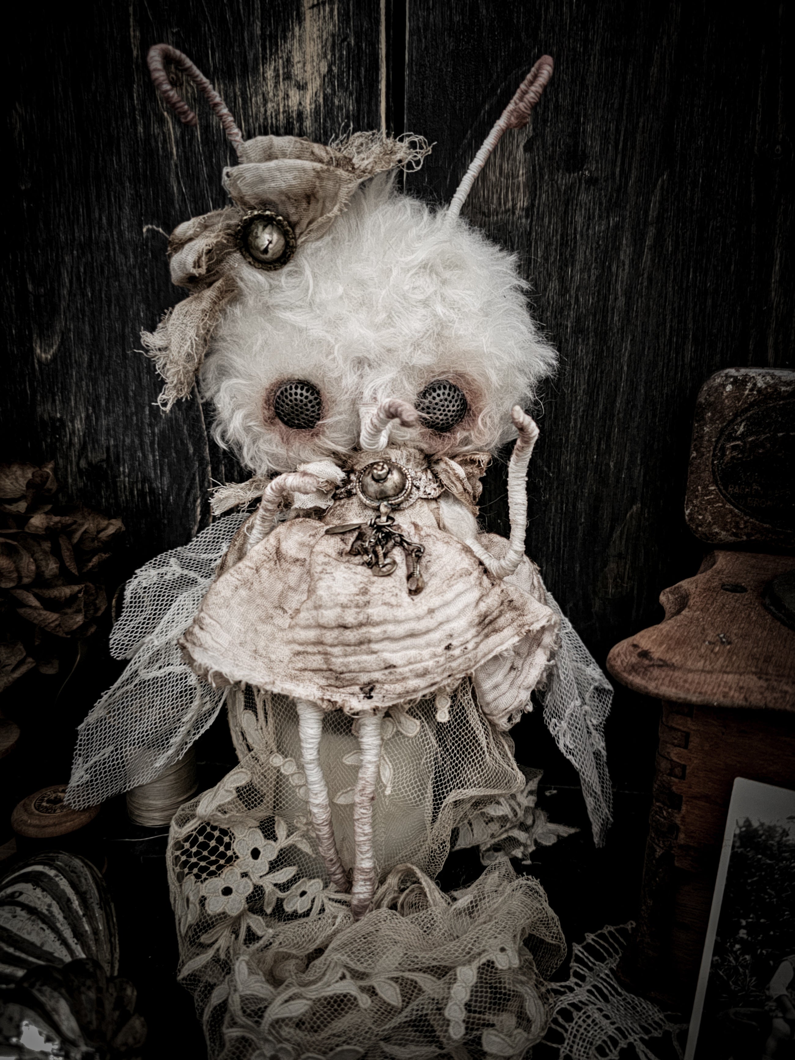 9" Fairy Moth