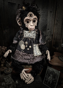 16.5" Monkey with Third Eye