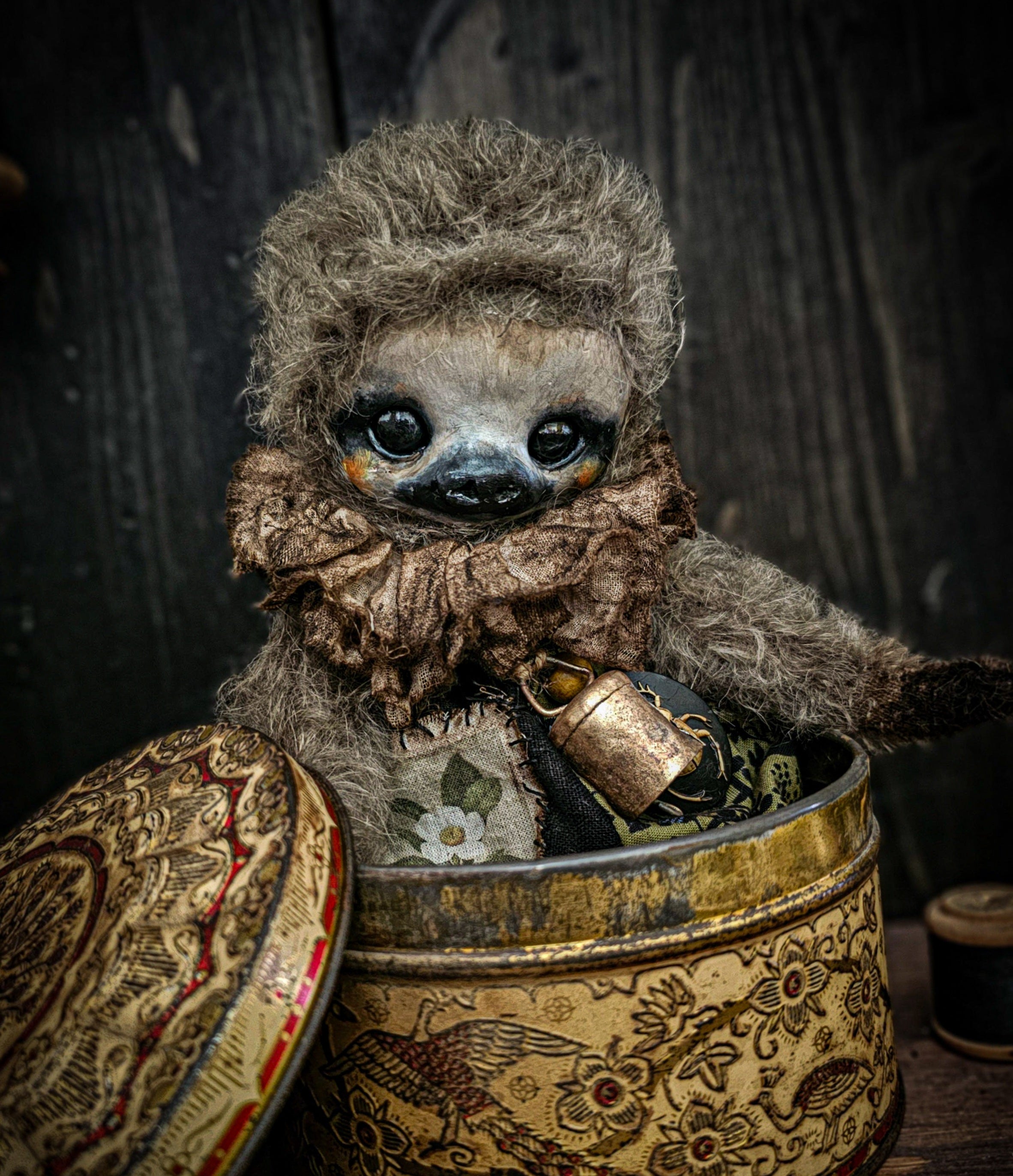 11" Fat Baby Sloth