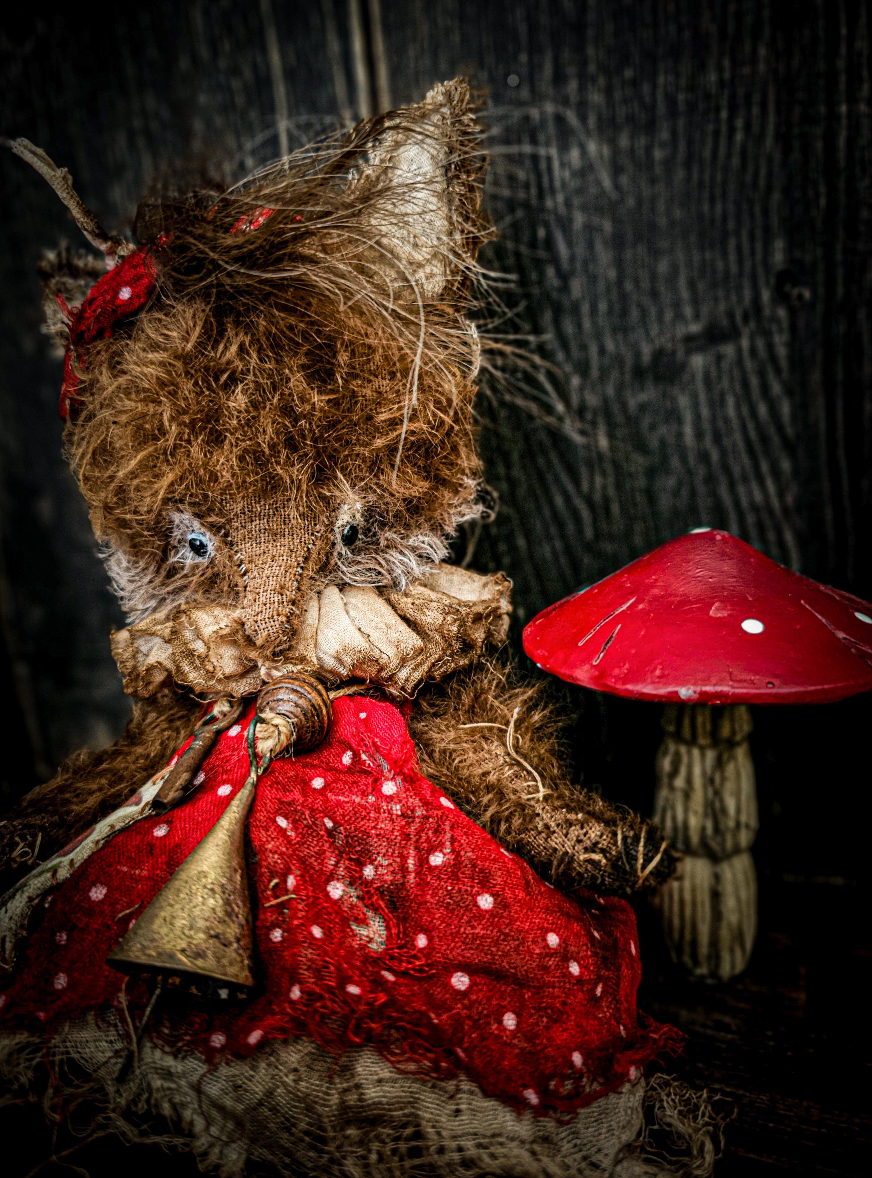 10.6" Fly Agaric Fox