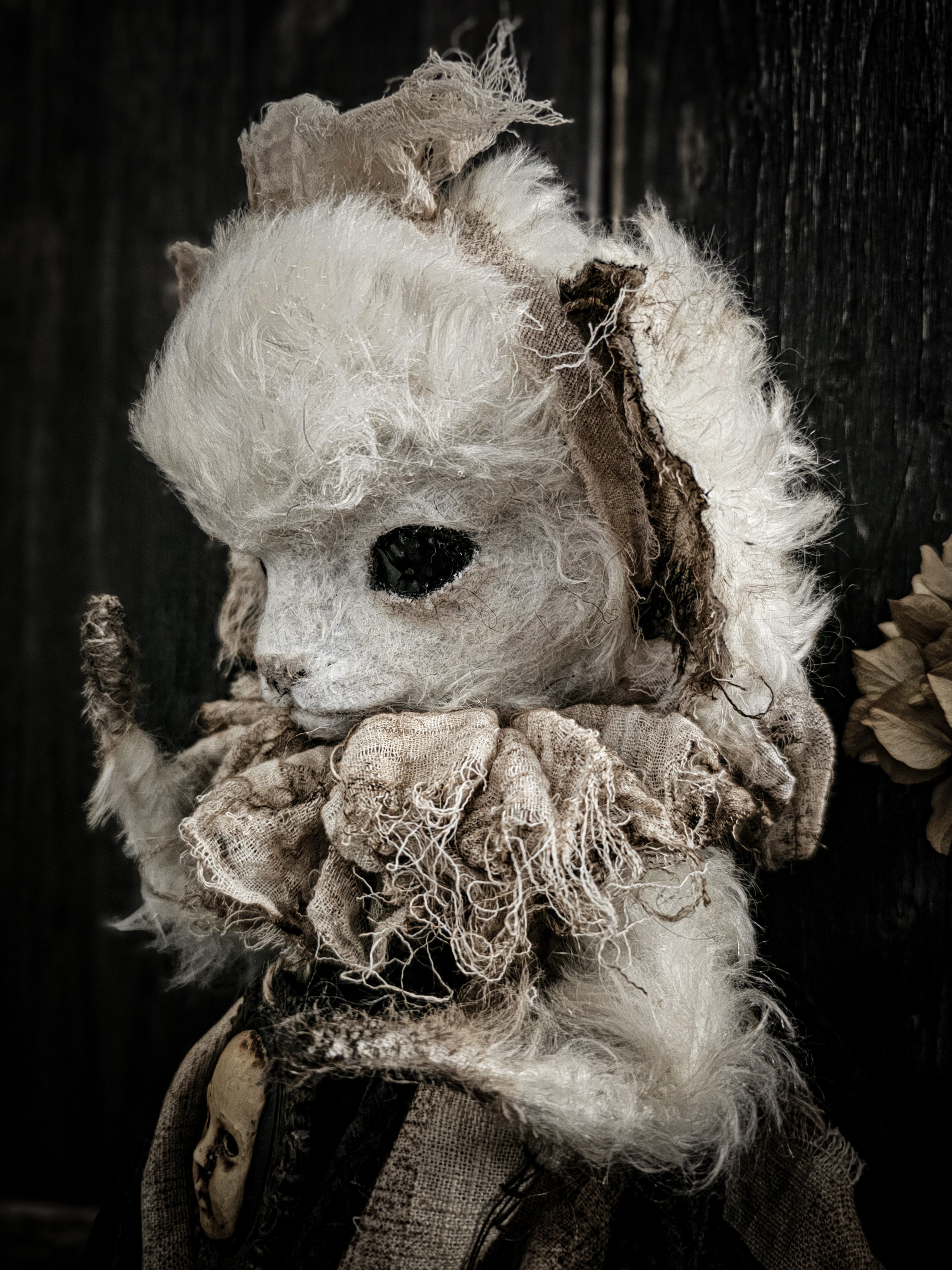 14.6" White Lamb