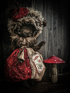10.6" Fly Agaric Hedgehog