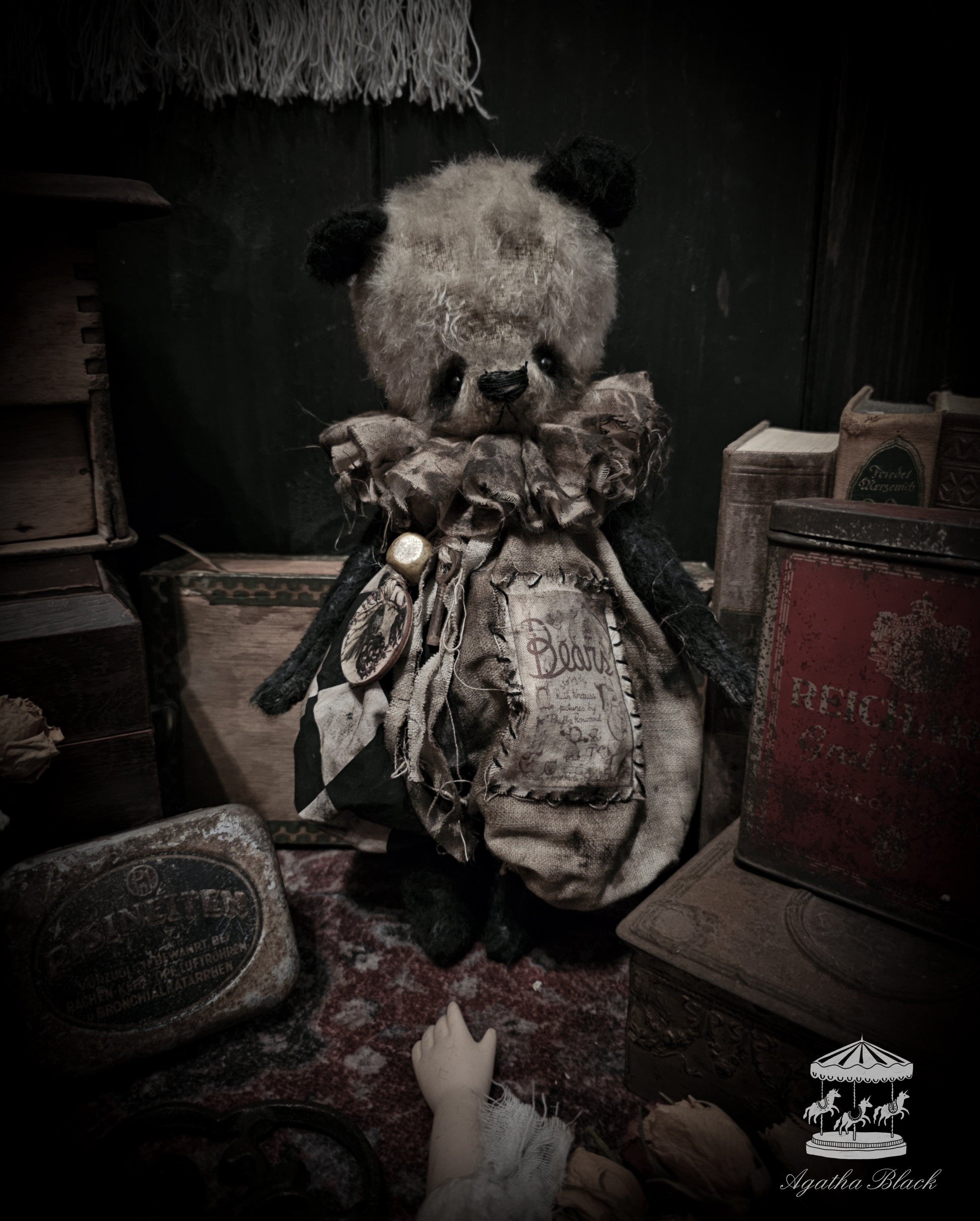 11" Old Panda Bear