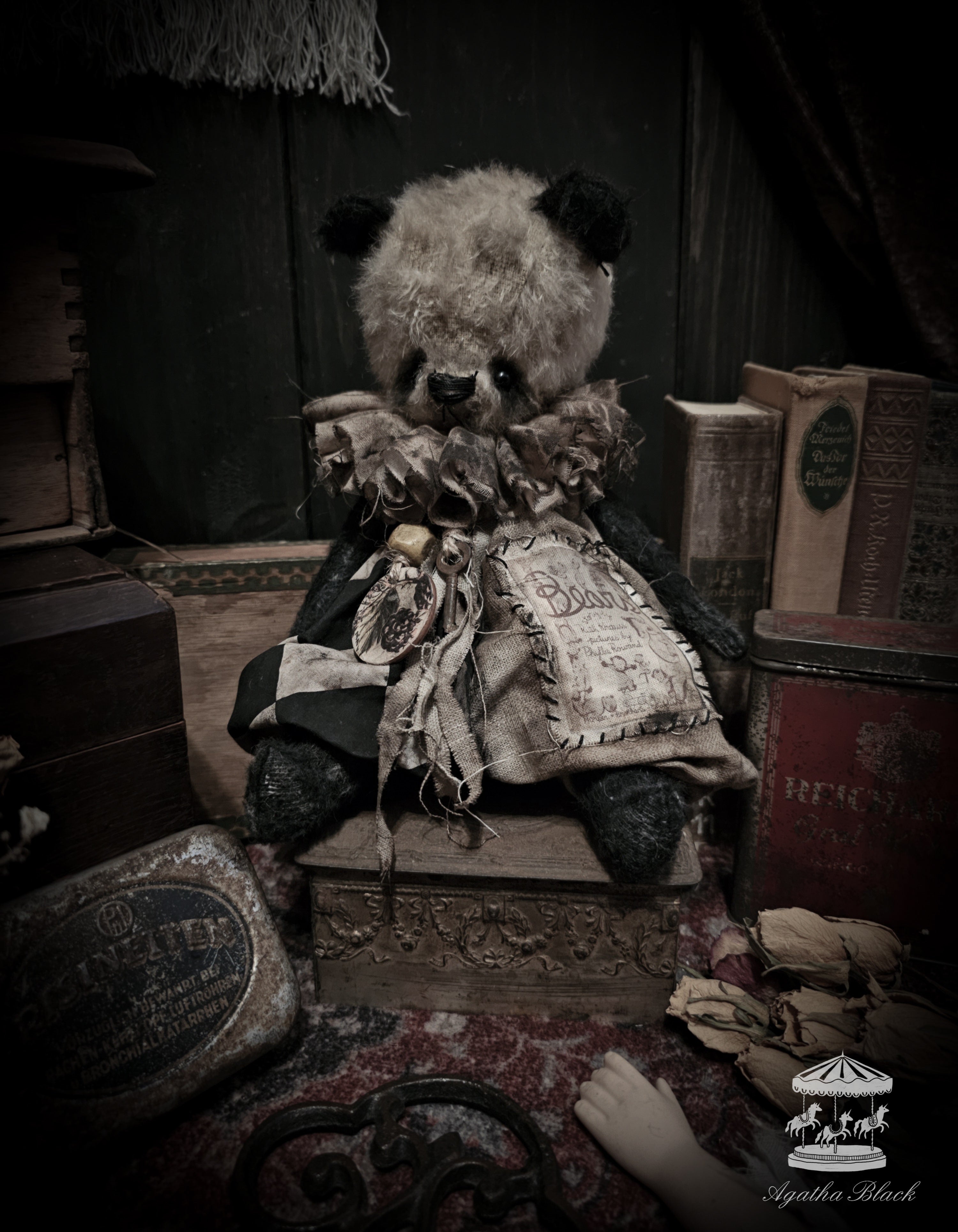 11" Old Panda Bear