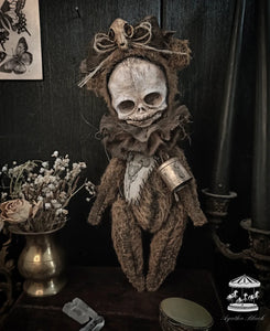 10.2" Skull Teddybear