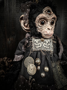 16.5" Monkey with Third Eye