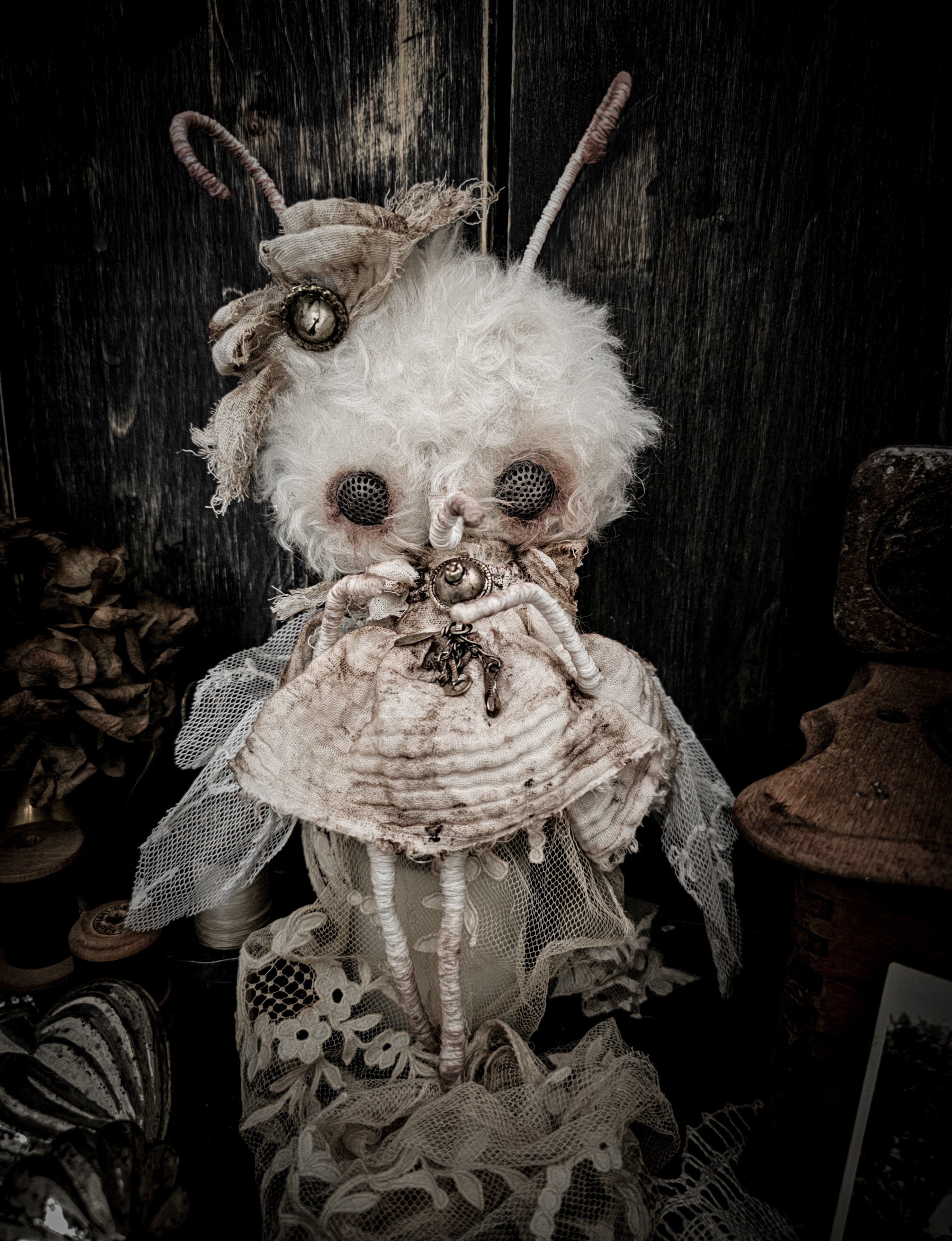 9" Fairy Moth