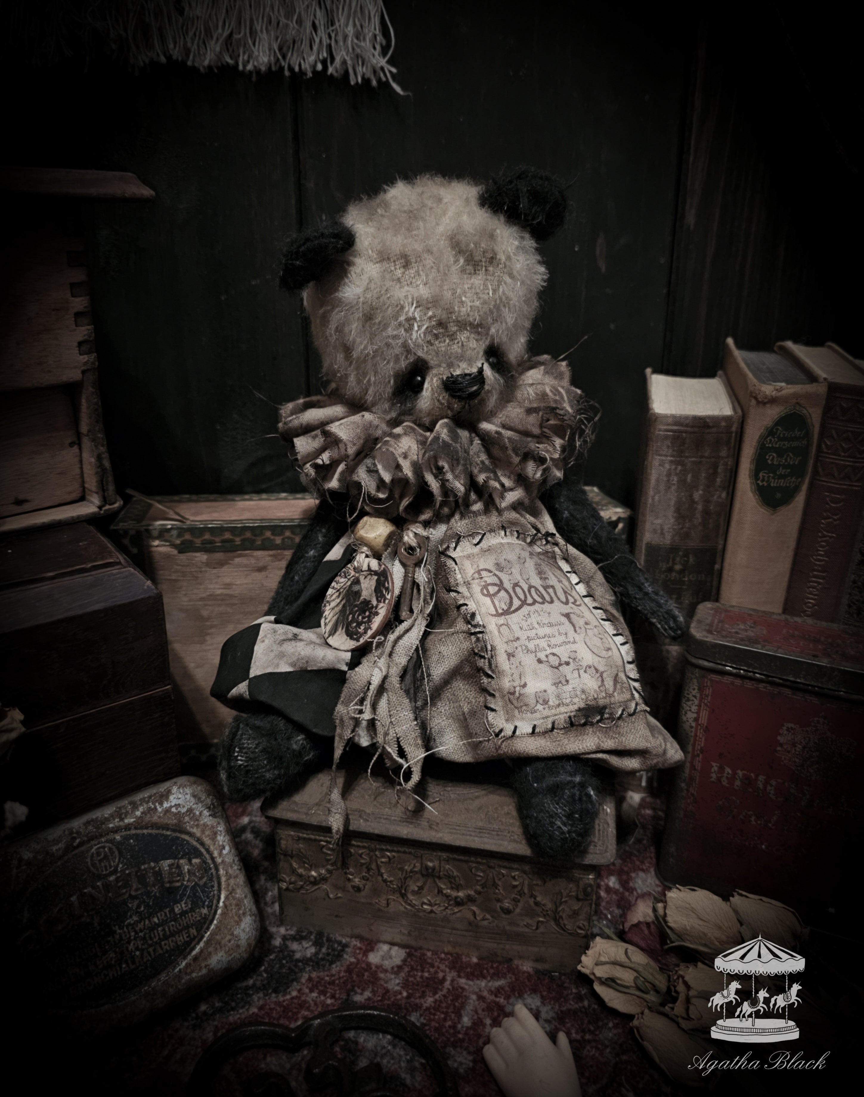 11" Old Panda Bear