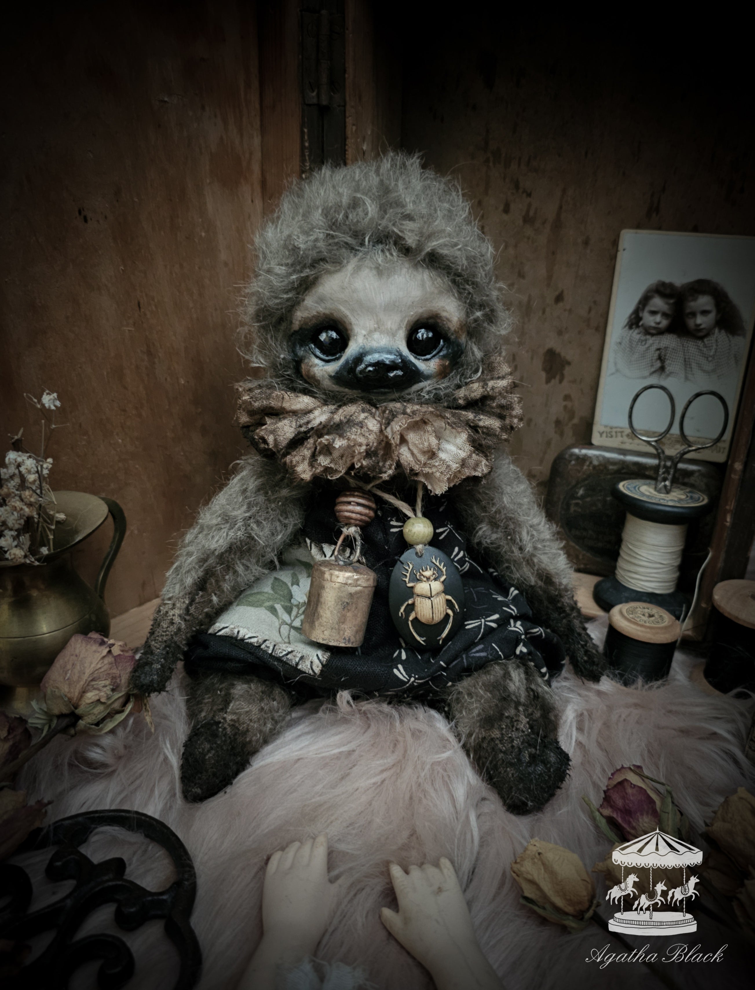 11" Fat Baby Sloth
