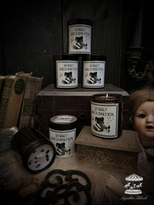 'Wobbly Broomstick' scented candle