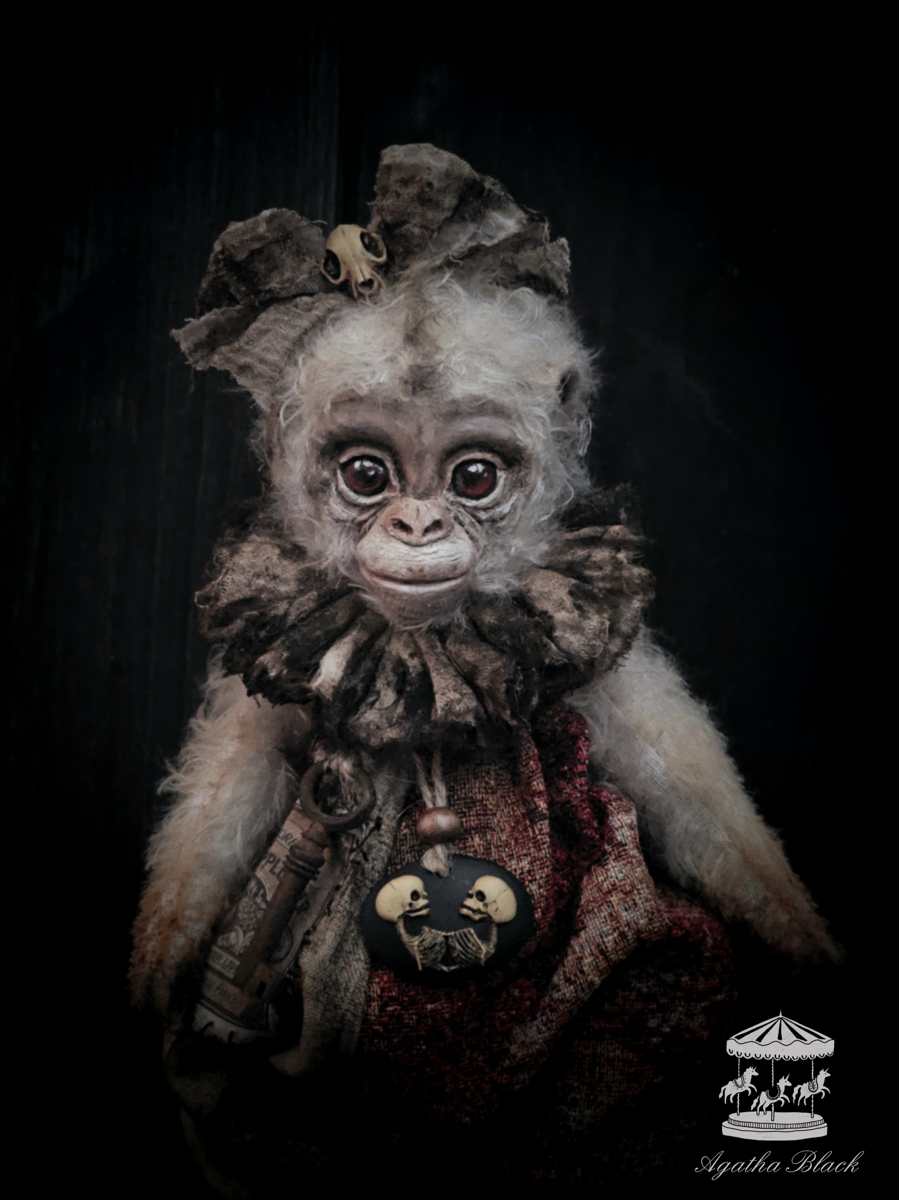 11.8" Albino Monkey