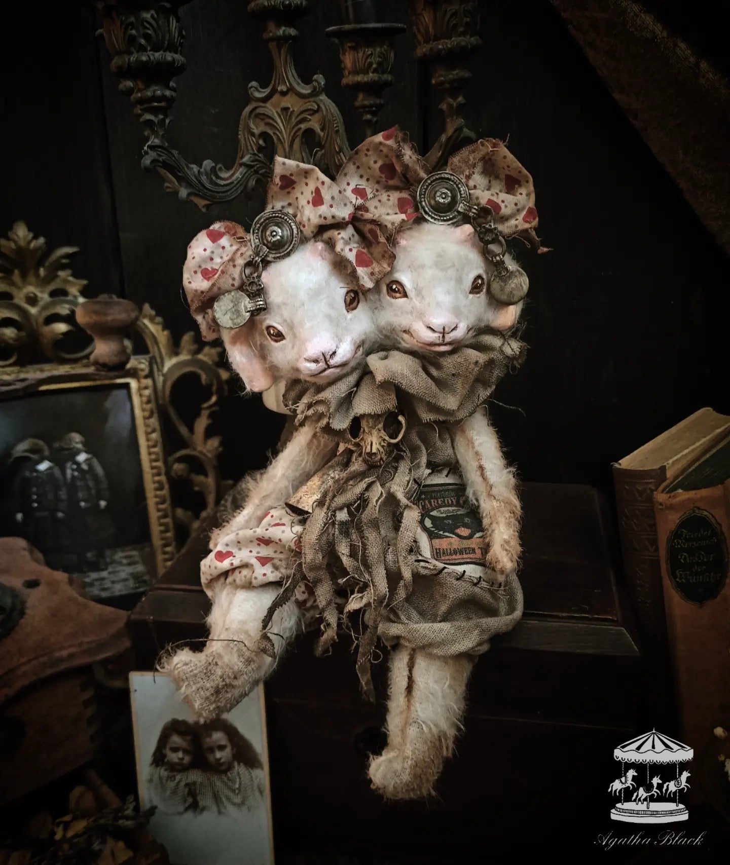 11" White Siam Lamb