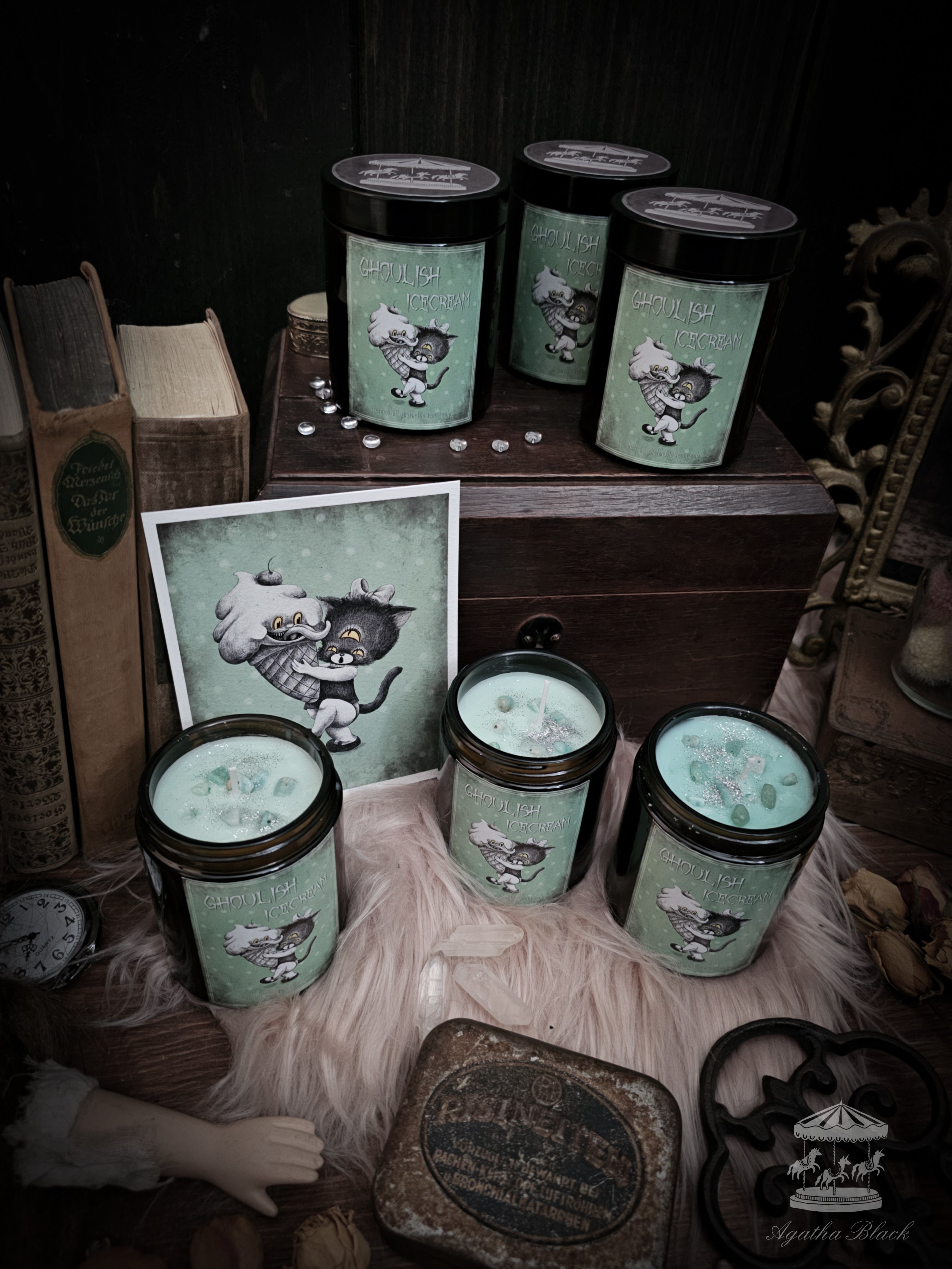 'Ghoulish Icecream' scented candle
