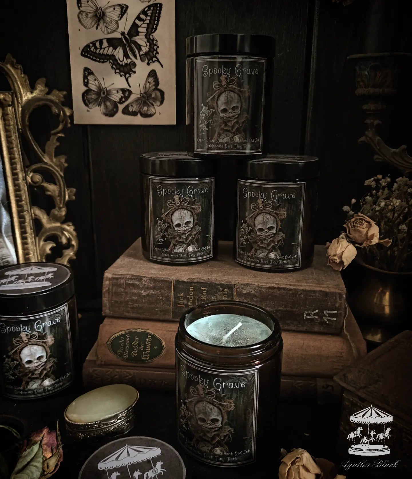 'Spooky Grave' scented candle