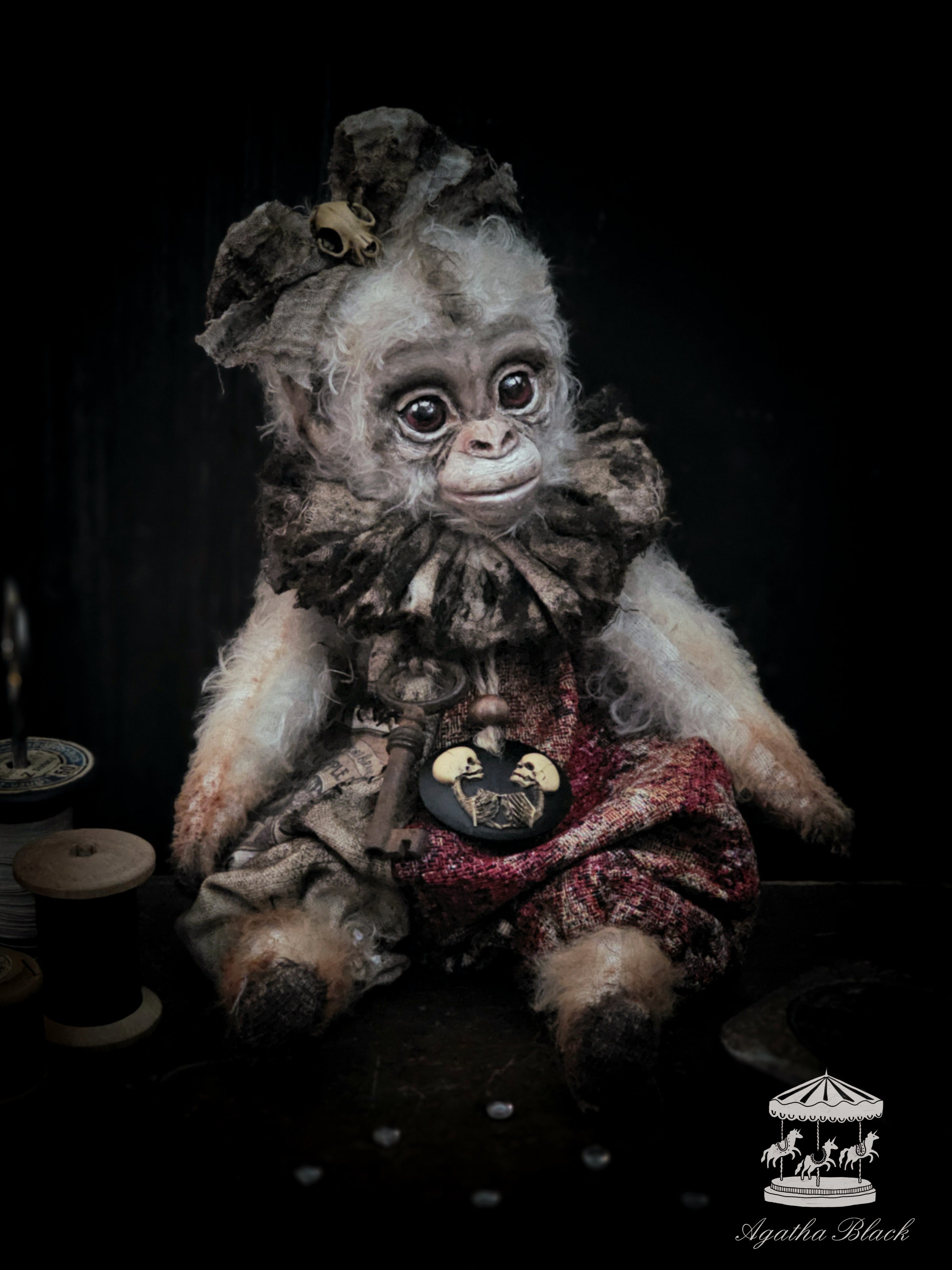 11.8" Albino Monkey