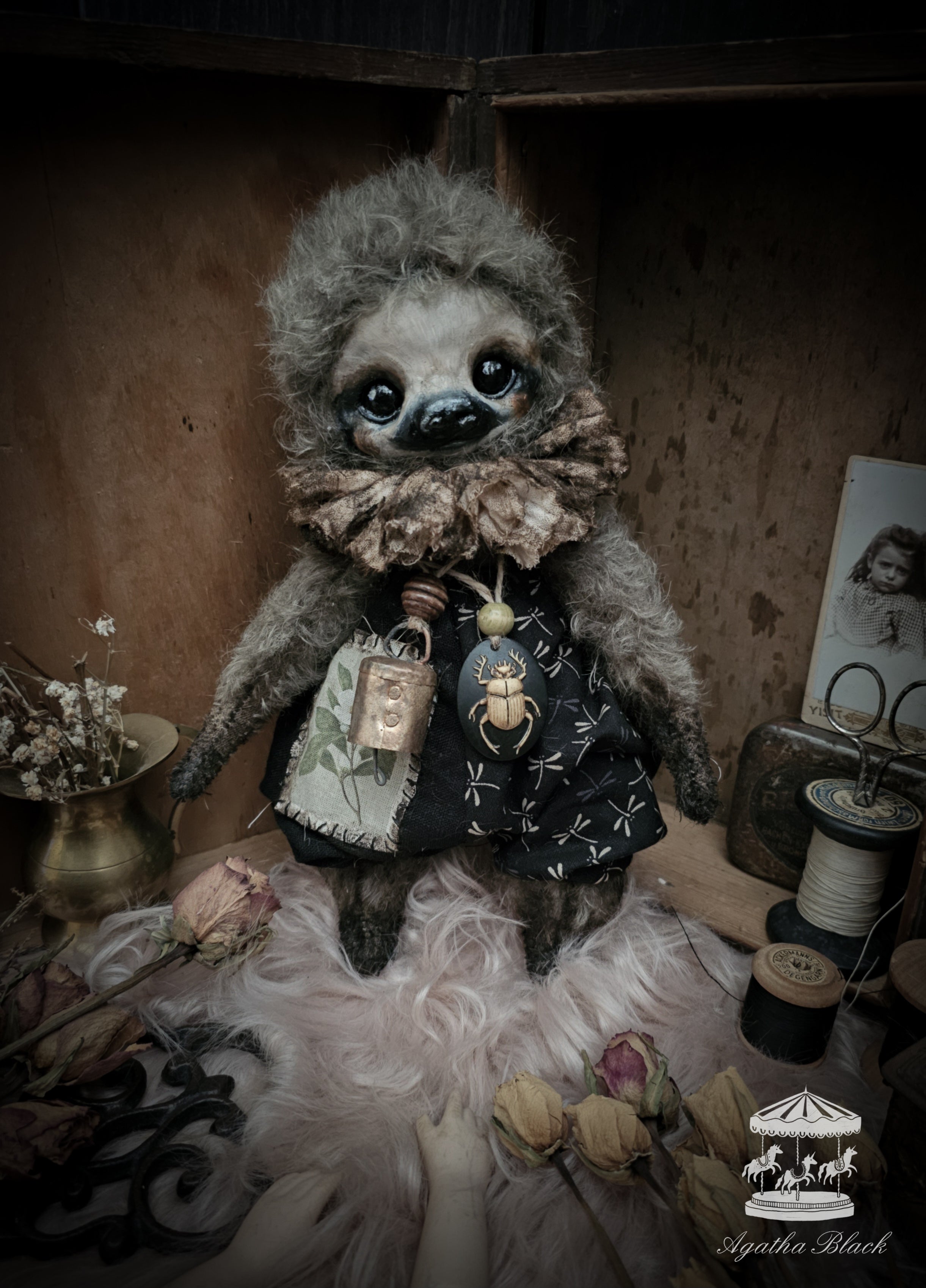 11" Fat Baby Sloth