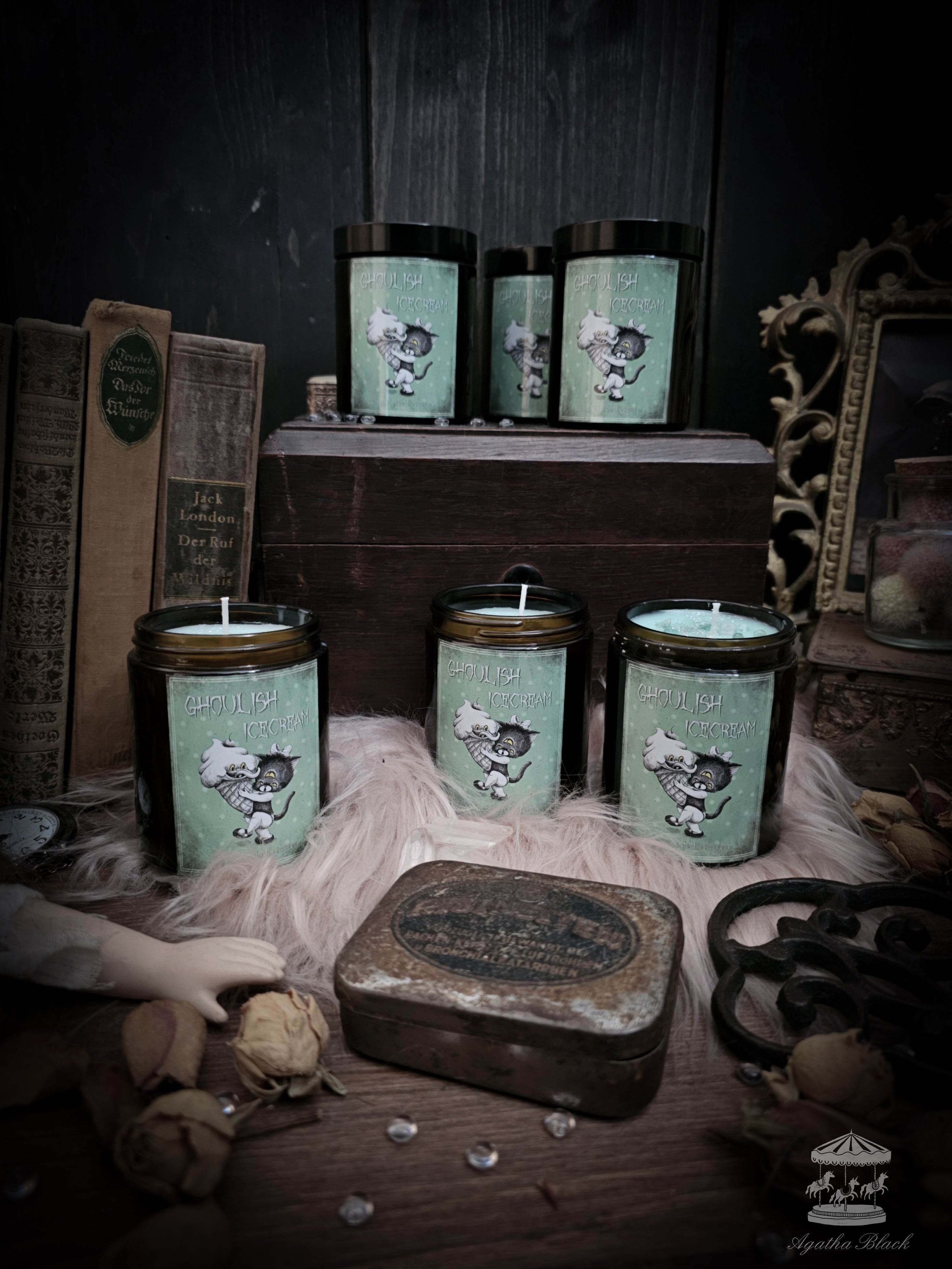 'Ghoulish Icecream' scented candle