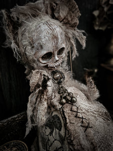 11.8" Skull Cat