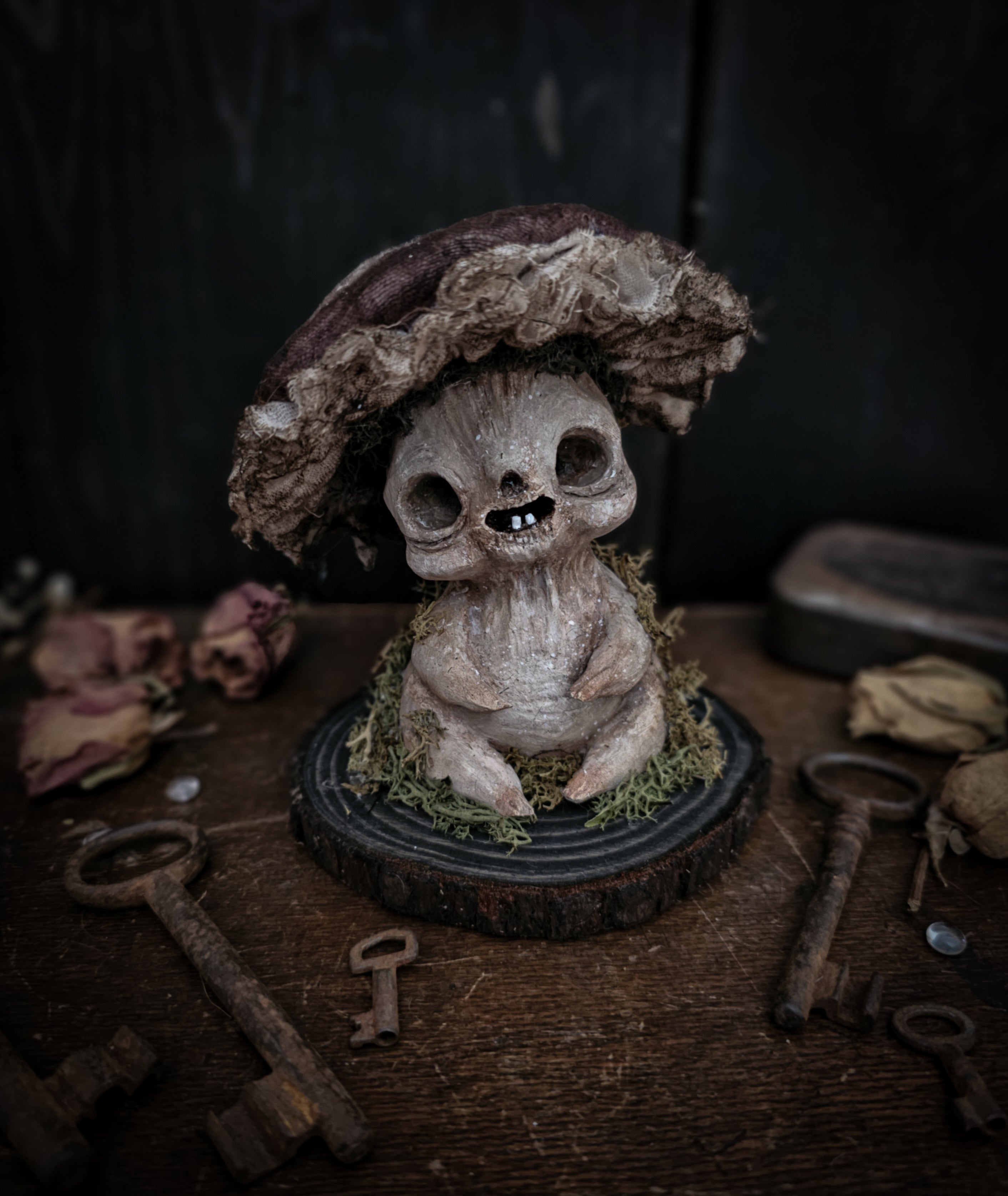 4.7" Mummified Mushroom