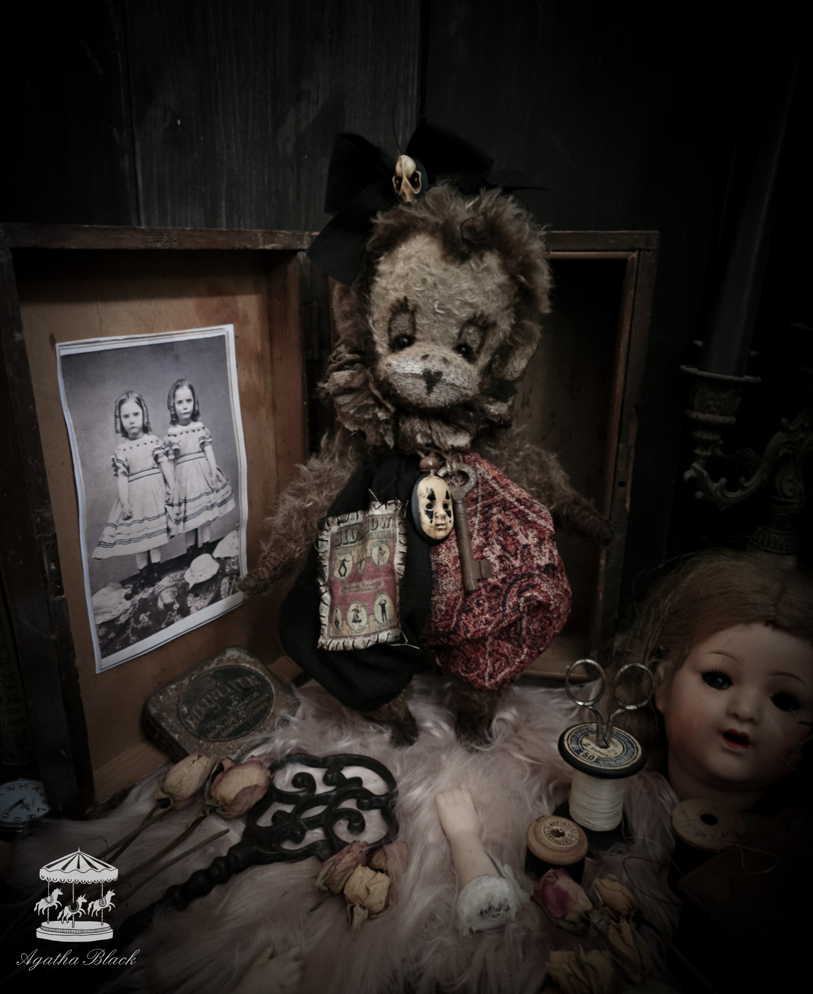 13.7" Clown Monkey