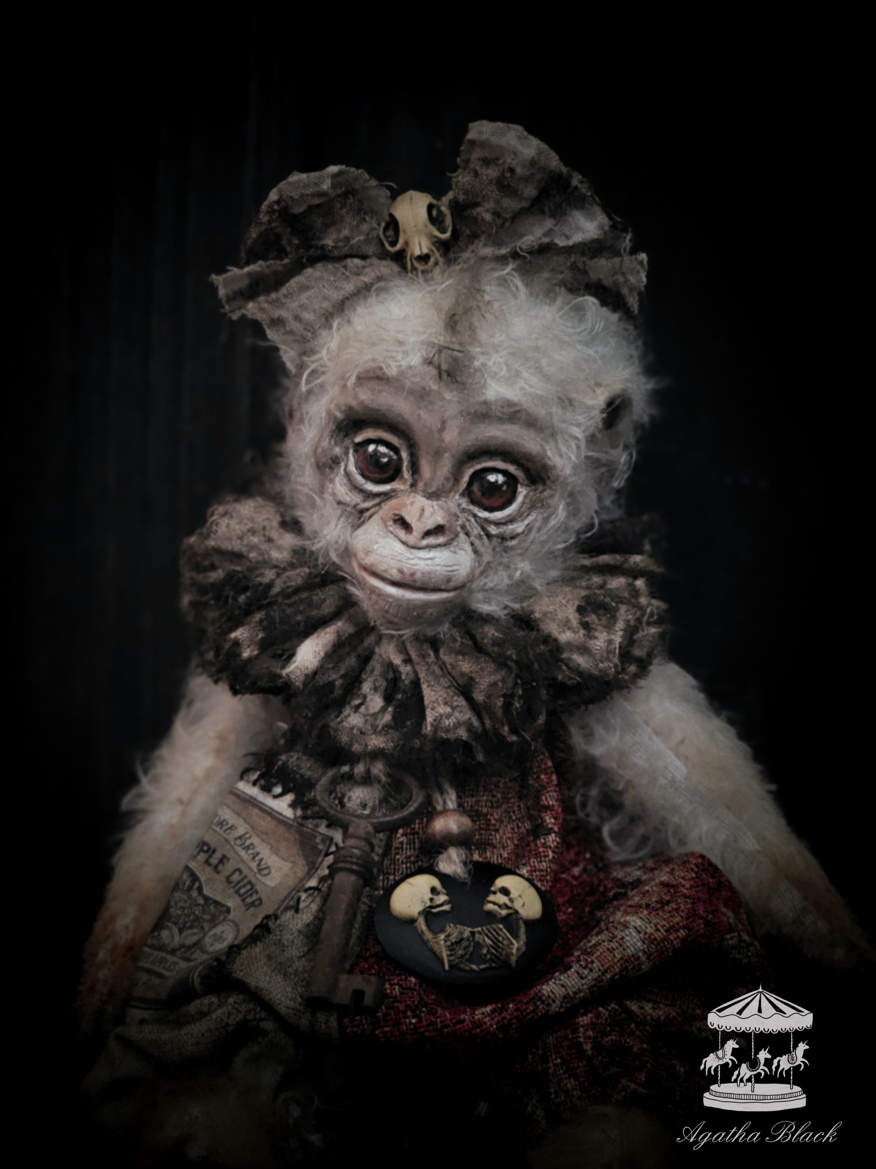 11.8" Albino Monkey