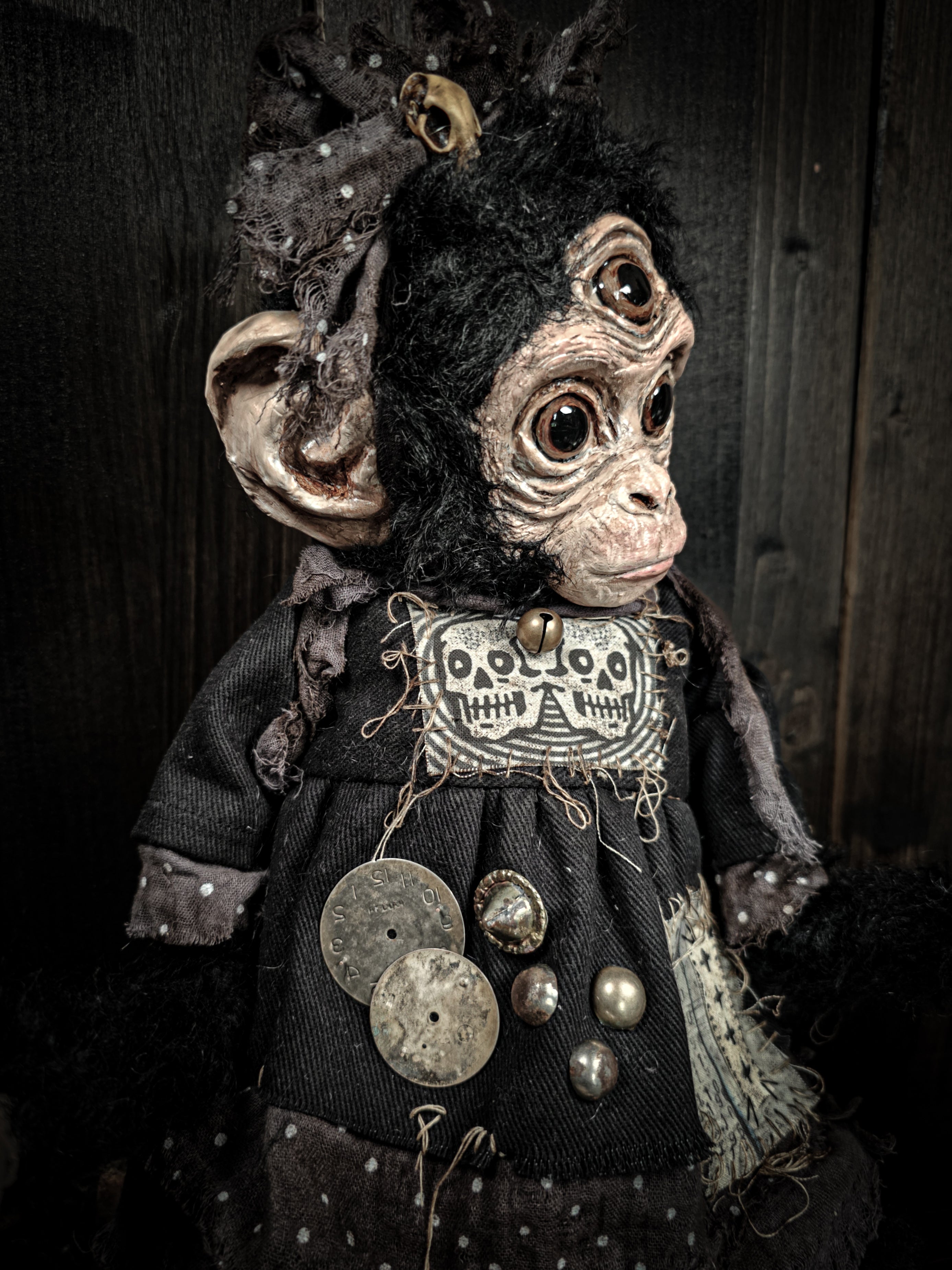 16.5" Monkey with Third Eye