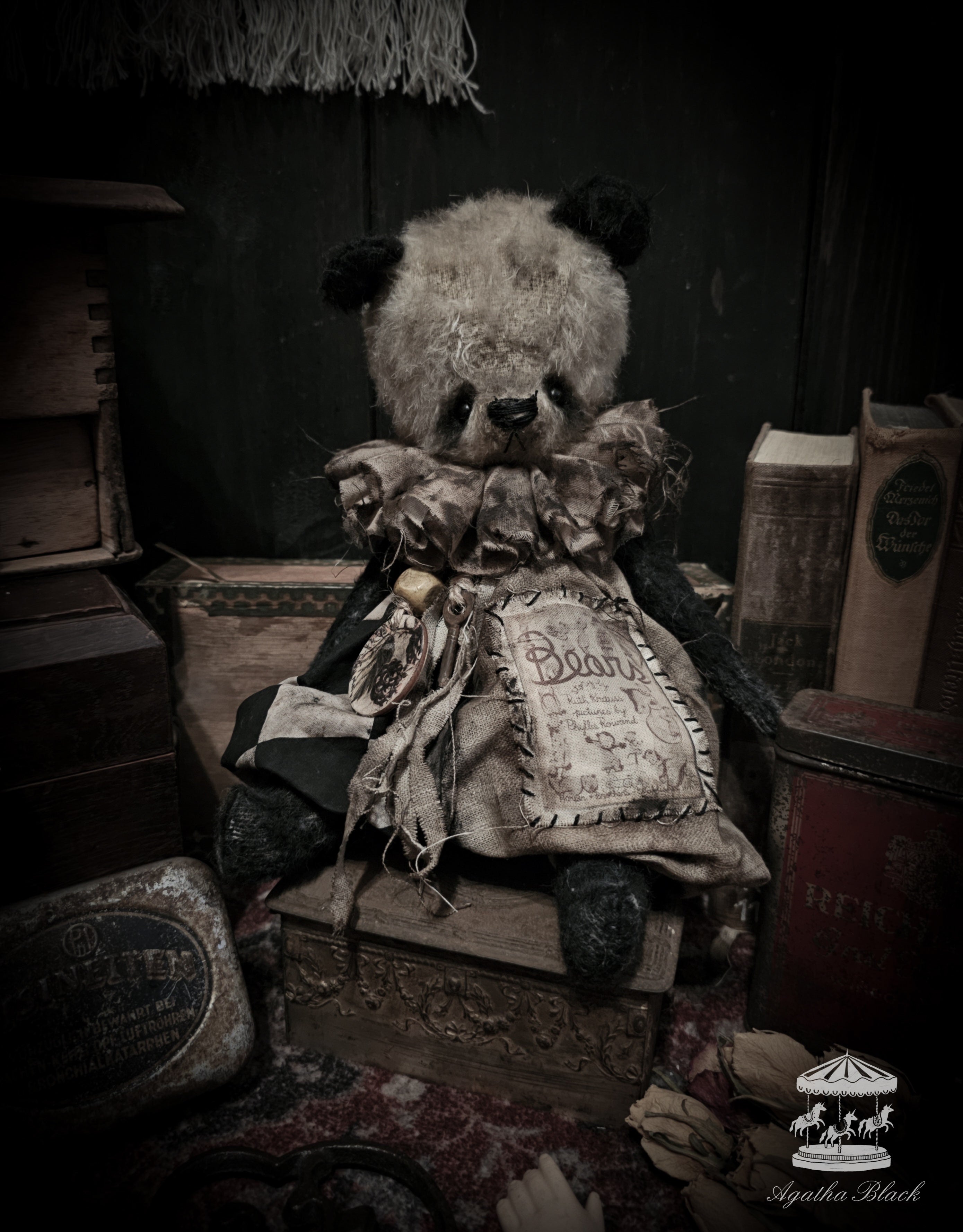 11" Old Panda Bear