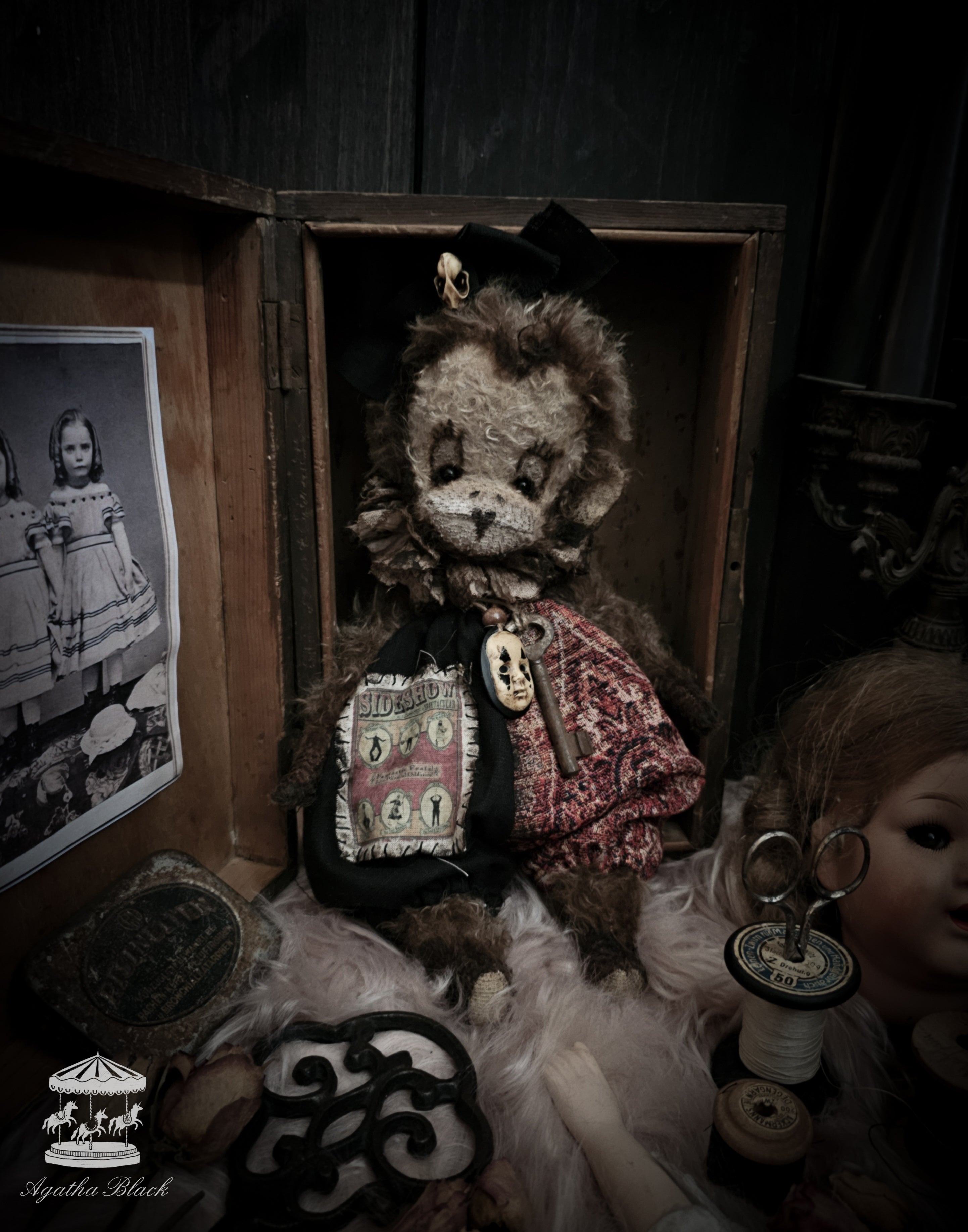 13.7" Clown Monkey